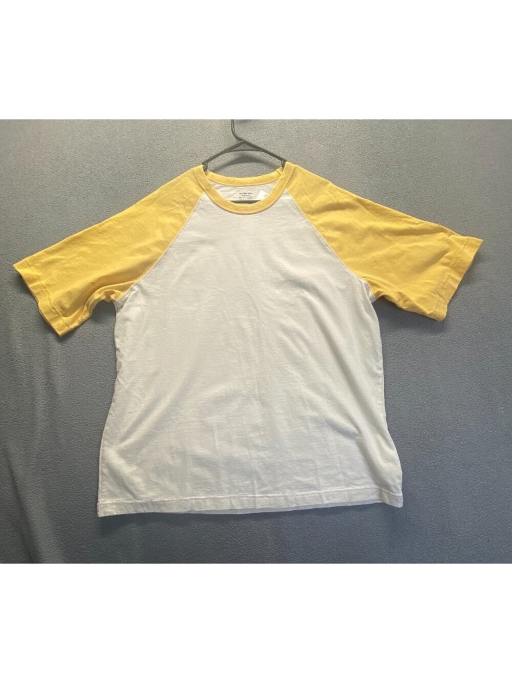 Standard Cloth Polo Shirt Mens L. White  100% Cotton Short Sleeve Casual Top